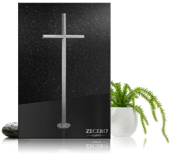 krzyże stojące 1901 satyna stal nierdzewna Zecero
