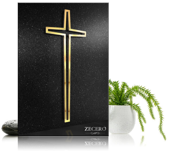 krzyże 1807 złote stal nierdzewna Zecero